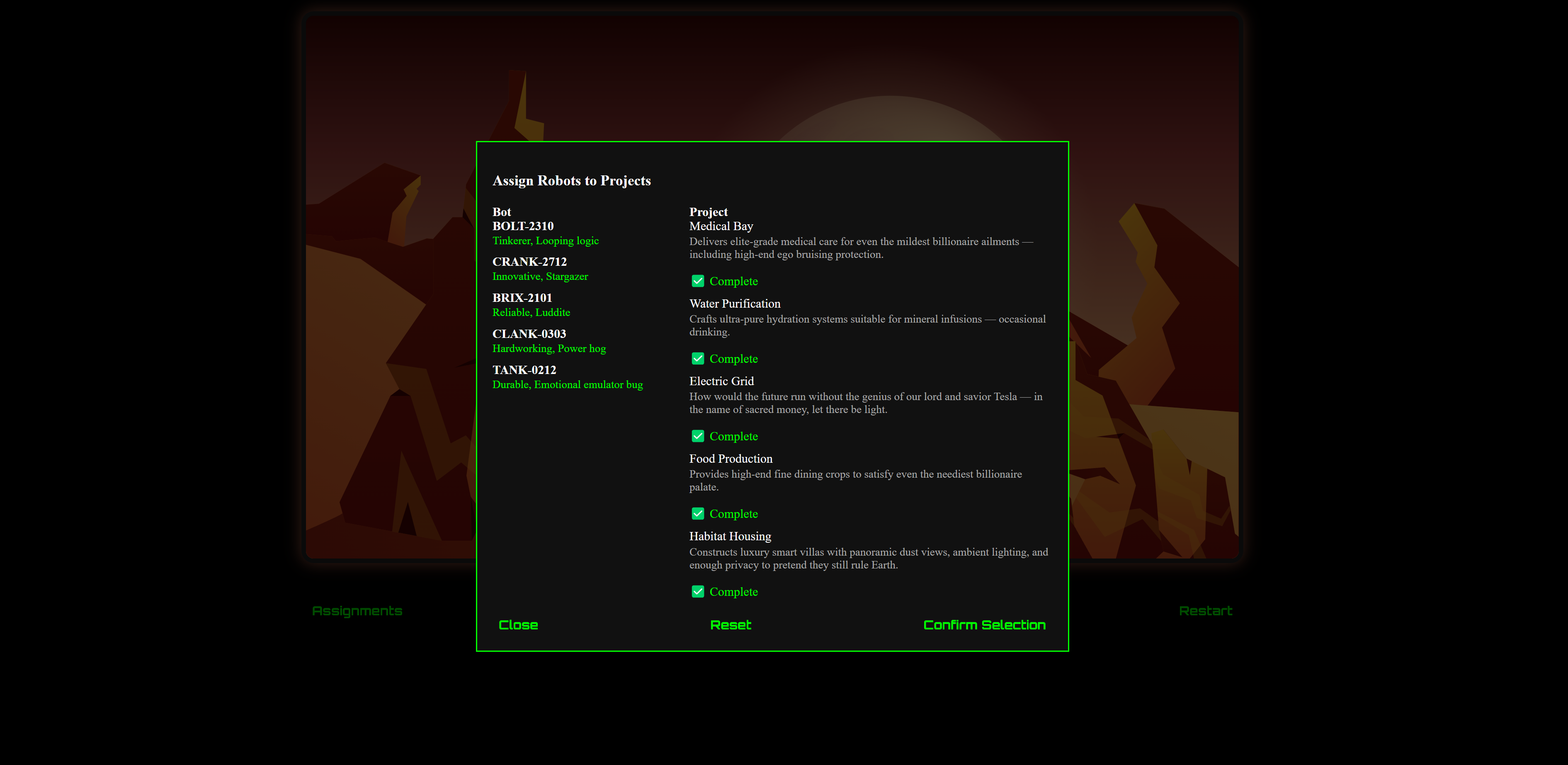 Project flow design for 100 Engineers