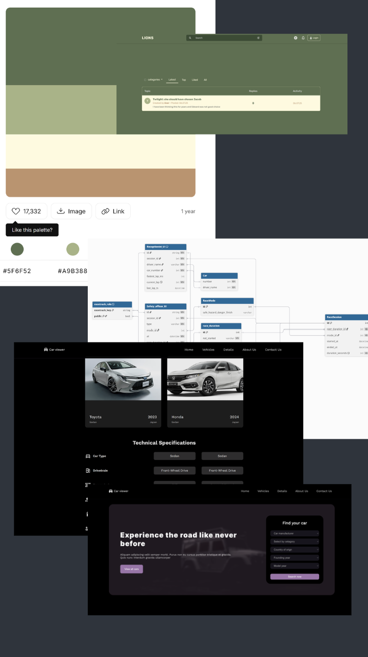 different Kood Sisu projects